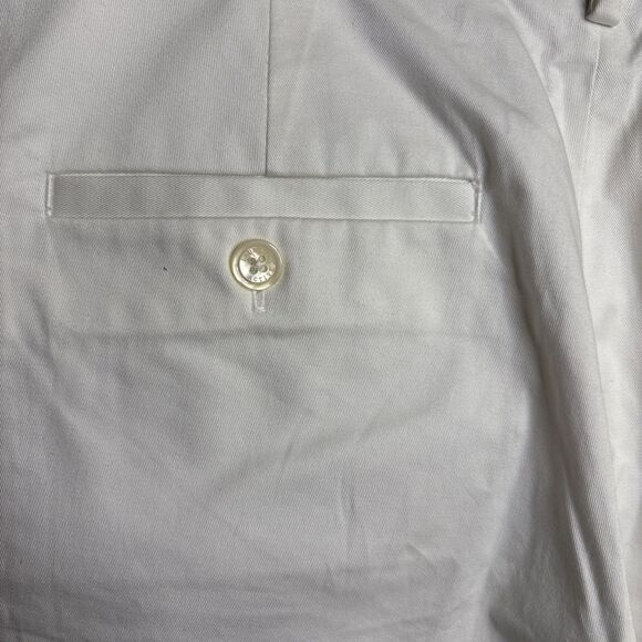 Lauren Ralph Lauren Active Shorts Womens white W/Pockets Cotton Blend Size 12 - Picture 5 of 11